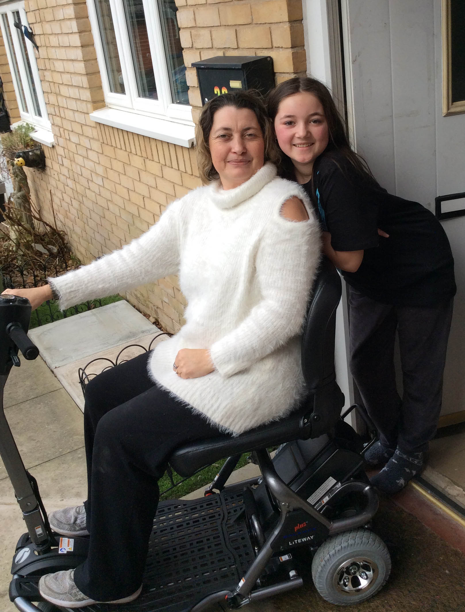 Samantha and her 12 year old daughter